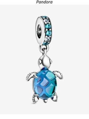 Pandora Murano Glass Turtle Charm